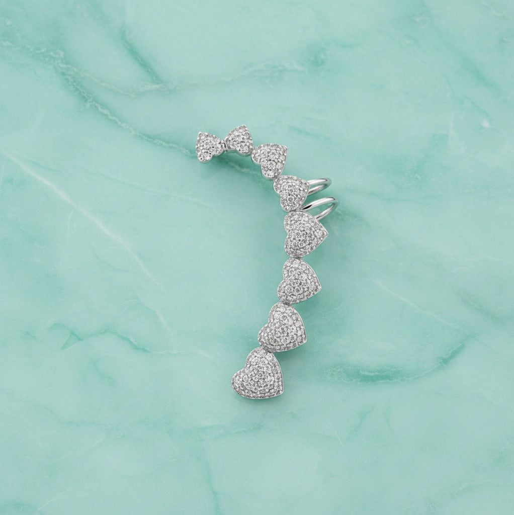 Earcuff Luce Di cuore