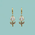 Orecchini Tulipan inox