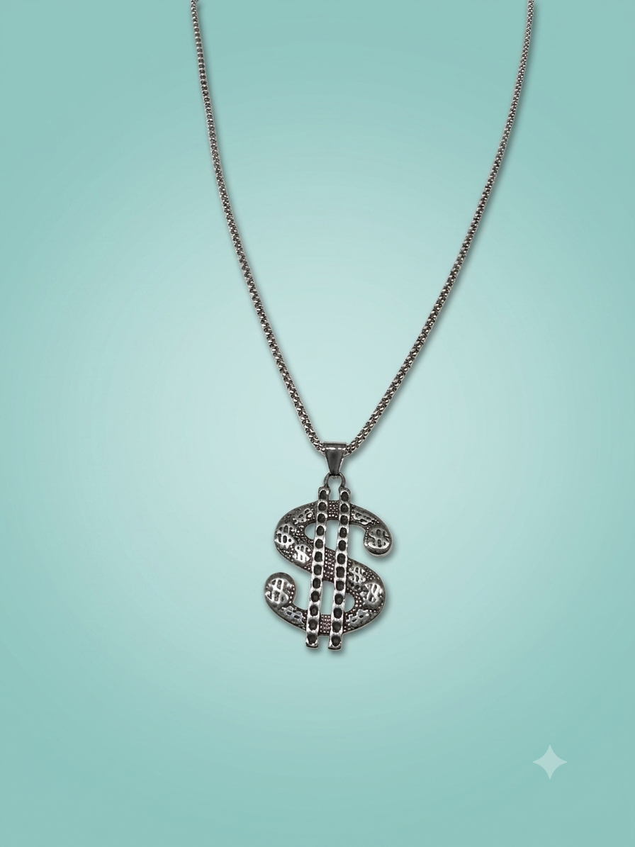 Collana Simbolo Dollaro