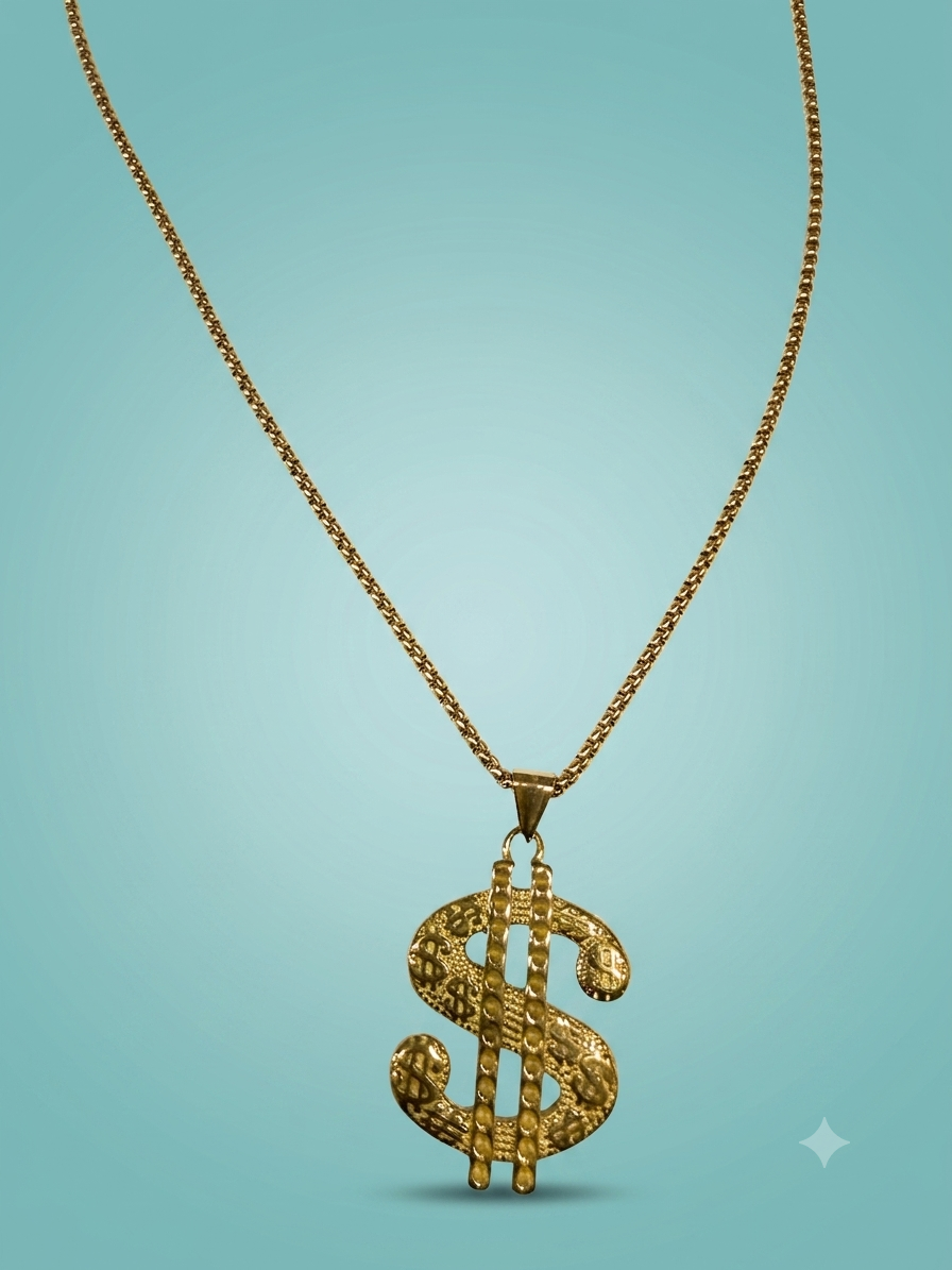 Collana Simbolo Dollaro