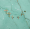 Set orecchini cross