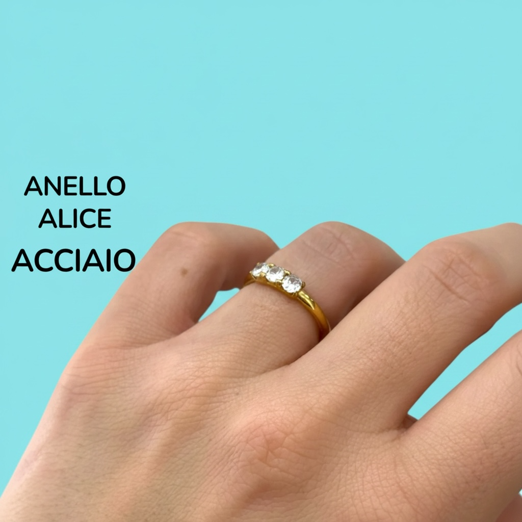 Anello trilogy acciaio
