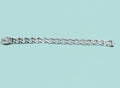 Bracciale a Catena "Industrial Grid" – Finitura Oro o Argento – Design Modulare Esclusivo