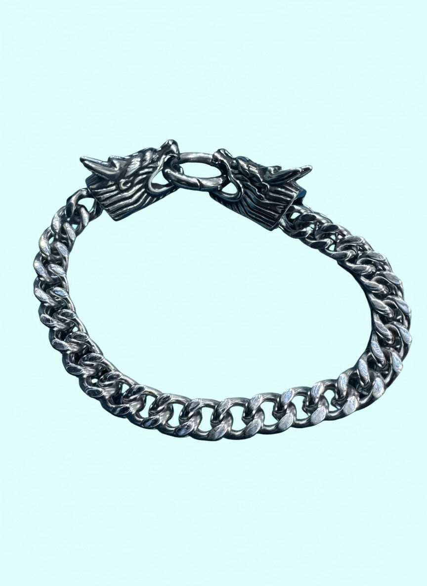 Bracciale Dragone in Acciaio Inossidabile - Design Audace